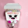 il_fullxfull.7410825365_dg6h 3D Happy Pills Glitter Badge Reel, Retractable Badge Reel, Interchangeable Badge Reel, Gift for Pharmacist, pharmacy tech