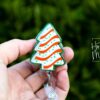 il_fullxfull.7411109643_9fx8 Green Christmas Tree Badge Reel, Christmas Badge Reel, Funny Badge Reel, Retractable ID Holder, Interchangeable, Glitter Badge Reel