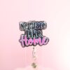 il_fullxfull.7426590190_e3gr No Place Like Home Badge Reel, Elphaba ID Holder, Interchangeable badge reel, Theater Gift, For Good, wicked