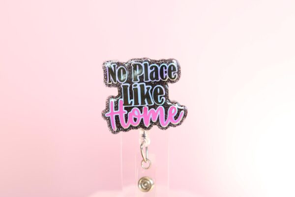 il_fullxfull.7426590190_e3gr No Place Like Home Badge Reel, Elphaba ID Holder, Interchangeable badge reel, Theater Gift, For Good, wicked