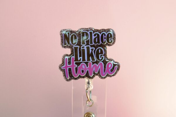 il_fullxfull.7426590222_2uk6 No Place Like Home Badge Reel, Elphaba ID Holder, Interchangeable badge reel, Theater Gift, For Good, wicked