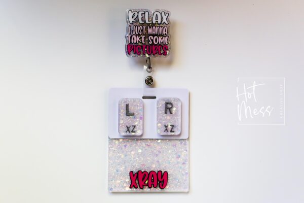 Radiology Badge Set, Rad Life ID Holder, Xray Marker Gift