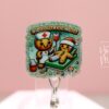 Did you Icing it Badge Reel, Nurse Christmas Gift, Retractable ID Holder, Interchangeable, Urgent Care