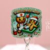 Did you Icing it Badge Reel, Nurse Christmas Gift, Retractable ID Holder, Interchangeable, Urgent Care