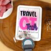 Travel CT Tech, Nurse ID Holder, Funny Badge Reel, MRI Staff