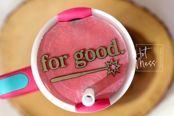 il_fullxfull.7460690611_f4s0 For Good, WICKED Personalized Stanley Tumbler Topper: Custom Accessory Plate for Your Wicked Cup - Unique Gift Idea